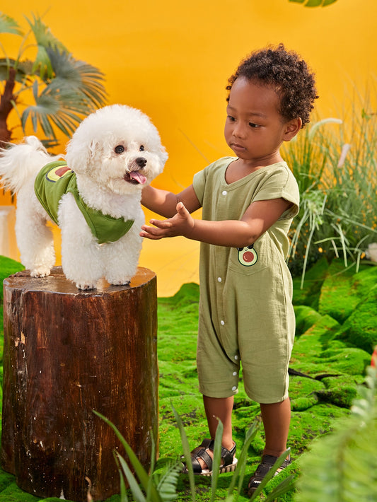 Adorable Avocado Print Pet Tank for Your Furry Friend