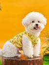 Banana Pattern Print Pet Tank: Keep Your Furry Friend Stylish and Comfy!