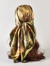 Stylish Multicolored Paisley Cashew Printed Bandana Headscarf for Travel and Parties