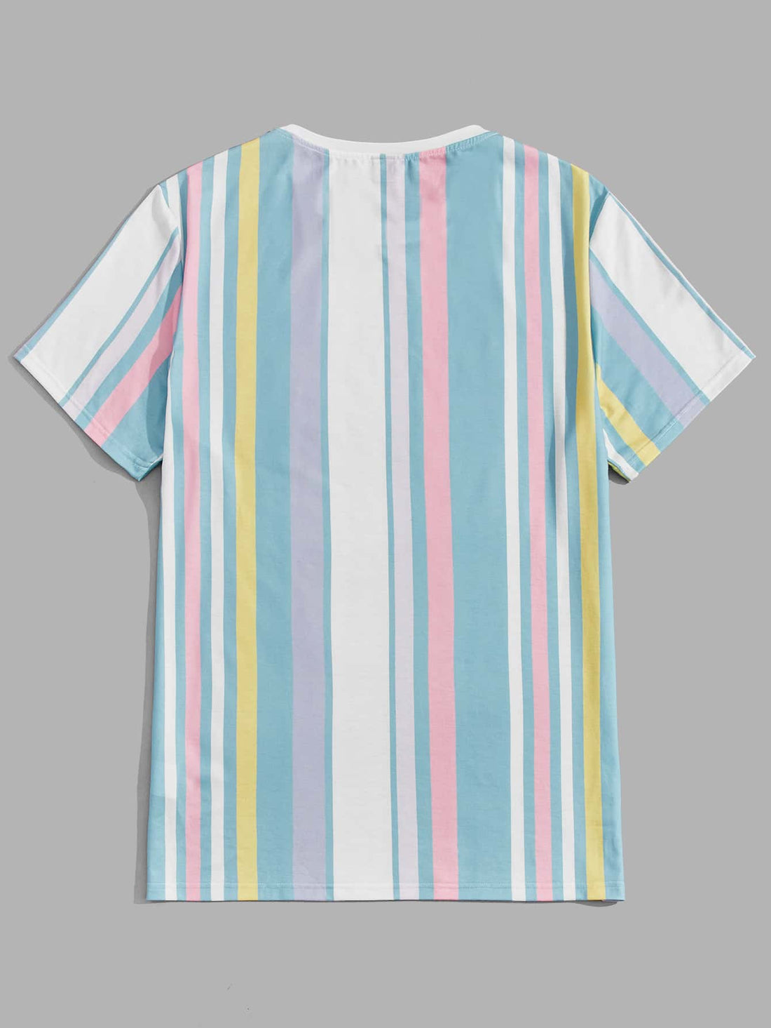 Stay cool and stylish all summer long with our Men's Graphic Tee! Made with lightweight, breathable fabric, this shirt will keep you comfortable during hot days. Featuring a trendy graphic design, it's perfect for adding a pop of style to any outfit. Upgrade your summer wardrobe today!