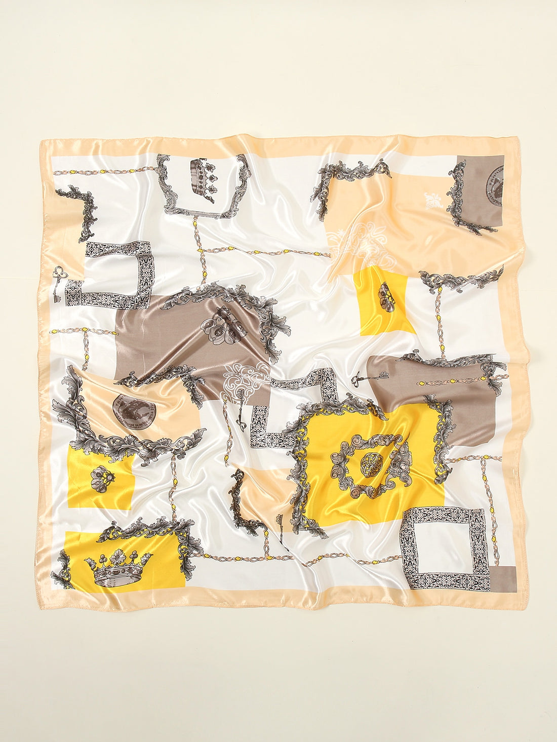 Upgrade your daily style with our Stylish Satin Scarf! Made with versatile printed bandana for women, it's perfect for daily use. The soft and luxurious satin material adds a touch of elegance to any outfit, making you stand out. Choose from a variety of trendy prints to elevate your fashion game.