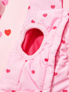 Love Your Pup in Style: Valentine's Day Heart Pattern Pet Jacket