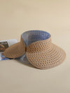 Summer Chic: Breathable Hollow Out Sun Hat for Face Protection and Traveling