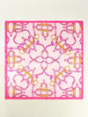 Silk Chain Print Geometric Pattern Headband Scarf Bandana - Chic and Stylish Accessory