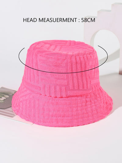 Pretty in Pink: Embroidered Bucket Hat for Casual Chic Style