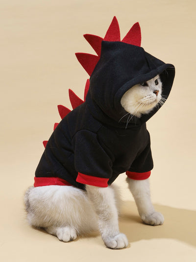 Adorable Dinosaur Design Pet Hoodie for Your Furry Friend