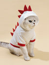 Adorable Dinosaur Design Pet Hoodie for Your Furry Friend