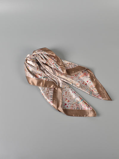 Stylish Scroll Print Scarf - Perfect Gift for All Ages