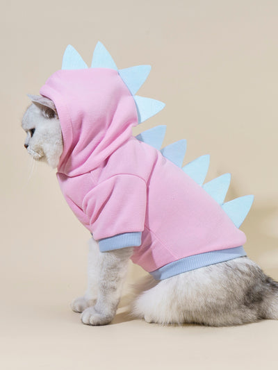 Adorable Dinosaur Design Pet Hoodie for Your Furry Friend