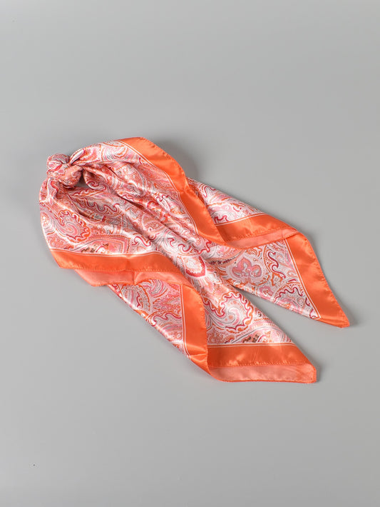 Stylish Vintage Jacquard Cashew Pattern Scarf Shawl for Travel, Parties, and Celebrations