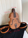 Chic Violin-Inspired Versatile Shoulder Bag for Women