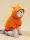 Adorable Dinosaur Design Pet Hoodie for Your Furry Friend