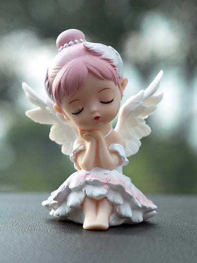 Drive with added protection and peace of mind with our Guardian Angel Car Ornament. Expertly designed for your safety, this ornament serves as a reminder of your personal guardian angel. Scientifically proven to bring comfort and protection, this car accessory is a must-have for any driver.