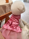 Sweet Bow Bliss: Adorable Pet Dress for Your Furry Friend