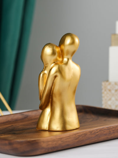 Golden Couple Design Decorative Object: A Stunning Art Decoration for Home Décor