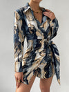 Infuse your wardrobe with Boho Chic Vibes with our Allover Print Knot Side Wrap Shirt <a href="https://canaryhouze.com/collections/women-dresses" target="_blank" rel="noopener">Dress</a>. This unique dress features a flattering wrap style with a trendy knot detail and an eye-catching allover print. Perfect for any occasion, this dress will bring a touch of bohemian elegance to your style.