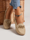 Leopard Print Rhinestone Loafer Moccasins: Comfort and Style in One