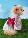 Spice Paws Sequin Skirt: Colorful and Chic for Your Stylish Dog