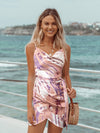 Ethereal Tie-Dye Wrap Hem Dress: Embrace Boho-Chic Style