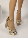 Stylish Strappy High Heel Sandals for Women