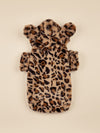 Wild Style: Leopard Print Pet Hoodie with Ears