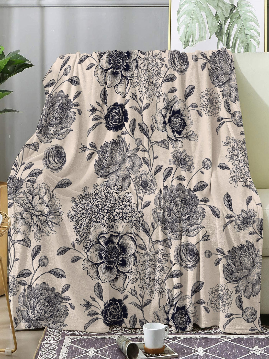 Add a touch of cuteness and comfort to your living room with our Cozy Cartoon Knitted Blanket. Made from soft and warm materials, this blanket is perfect for snuggling up on cold nights. Its adorable cartoon design will also add a fun and playful element to your home decor.