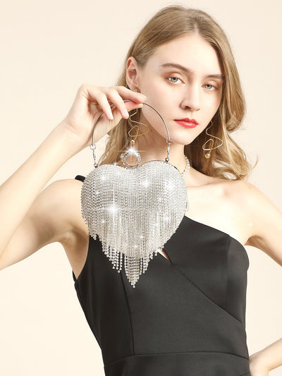 Sparkling Elegance: Glamorous Rhinestone Evening Bag for Every Special Occasion