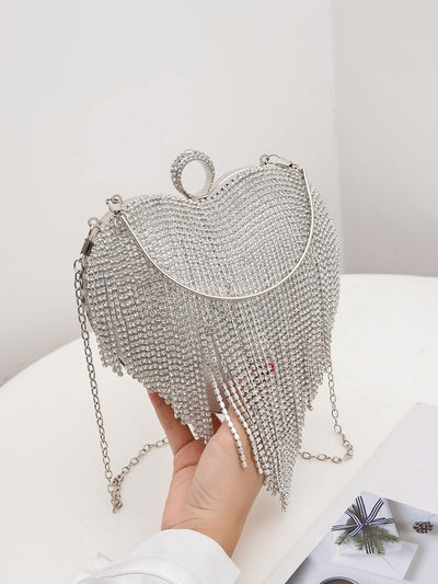 Sparkling Elegance: Glamorous Rhinestone Evening Bag for Every Special Occasion