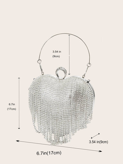 Sparkling Elegance: Glamorous Rhinestone Evening Bag for Every Special Occasion