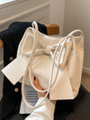 Stylishly Chic: Large Capacity Bucket Shoulder Bag for Women - Perfect for Daily Use