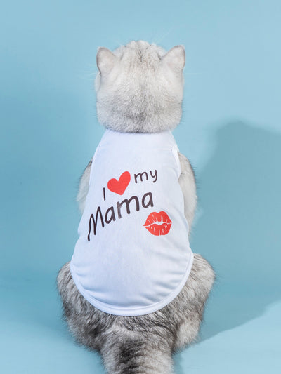 This Valentine's Day, show your pet some love with our "Spread the Love" heart slogan tank top. Made of soft and breathable fabric, your furry friend will be comfortable and stylish while spreading love wherever they go. Perfect for any pet and any occasion.