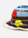 Chic Handmade Knitted Flower Bucket Hat: A Sweet Fashion Statement for Spring and Summer