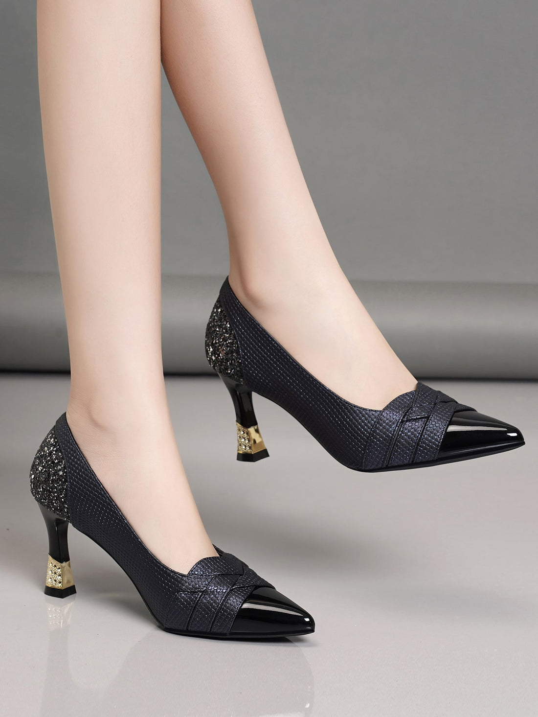 Elevate your style with our Multicolor Sequins Court Pumps. These <a href="https://canaryhouze.com/collections/women-canvas-shoes" target="_blank" rel="noopener">pumps</a> are adorned with shimmering sequins in various colors, making them a statement piece for any outfit. With a comfortable court style heel, you'll sparkle and shine while staying comfortable all day. Bring some glitz and glam to your wardrobe with our Multicolor Sequins Court Pumps.