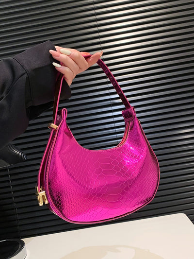 Shimmering Serpent Shoulder Bag: A Stylish and Trendy Addition to Your Collection