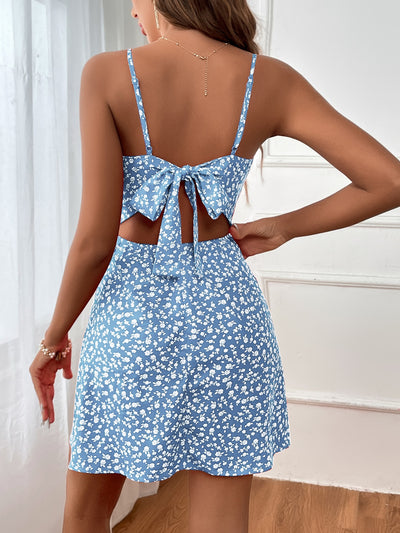 Ditsy Floral Print Cami Dress: Vacation Ready for Spring Break