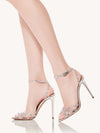 Elevate your party look with our Sparkling Rhinestone Stiletto Heeled <a href="https://canaryhouze.com/collections/women-canvas-shoes?sort_by=created-descending" target="_blank" rel="noopener">Sandals</a>. The perfect combination of style and comfort, featuring sparkling rhinestones and a stiletto heel. Make a statement and shine all night long.