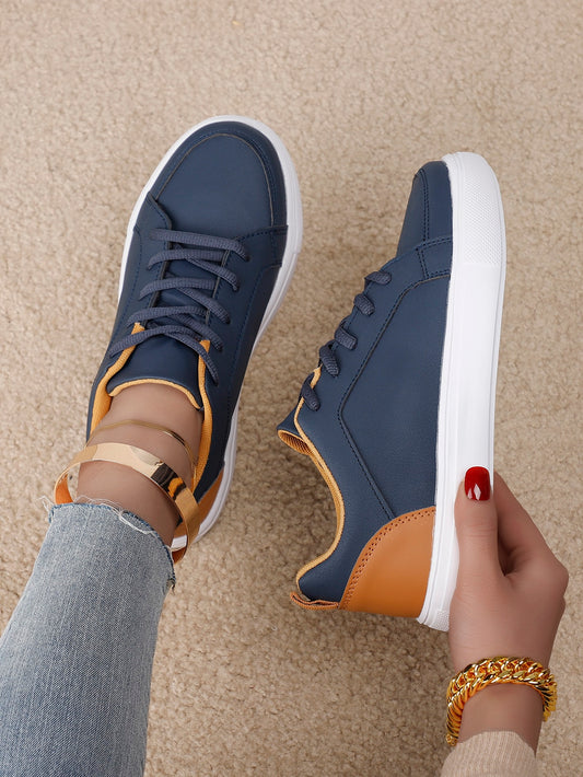 Experience the perfect blend of style and functionality with our Stride in Style: Two-Tone Lace-up Casual <a href="https://canaryhouze.com/collections/women-canvas-shoes" target="_blank" rel="noopener">Shoes</a>. Designed for sporty outdoor adventures, these shoes offer optimal support and comfort, making them perfect for all your outdoor activities. Stay on top of your game with these versatile and trendy shoes.