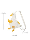 Charming Duck Shaped Crossbody Bag: Adorable Cartoon Style for Trendy Girls