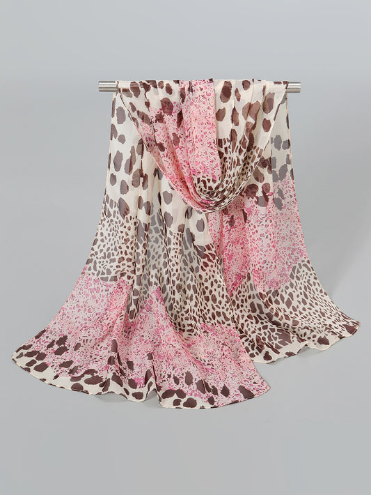 Stylish and Lightweight: New Spring Collection Women's Fashion Chiffon Silk Scarf for Everyday Use