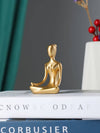 Golden Beauty: Figure Design Home Decoration Craft