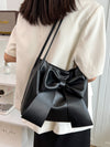 Stylishly Chic: Large Capacity Bucket Shoulder Bag for Women - Perfect for Daily Use