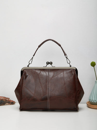 Chic and Versatile Retro Leather Crossbody Bag for Ladies - The Perfect Birthday Gift at an Affordable Price!