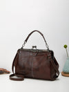 Chic and Versatile Retro Leather Crossbody Bag for Ladies - The Perfect Birthday Gift at an Affordable Price!