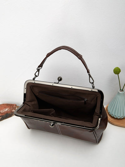 Chic and Versatile Retro Leather Crossbody Bag for Ladies - The Perfect Birthday Gift at an Affordable Price!