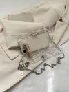 Chic Clear Chain Crossbody Bag: The Perfect Summer Accessory for Women