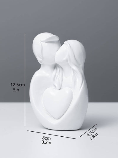 Love in Abstract: Couple-Shaped Decorative Object