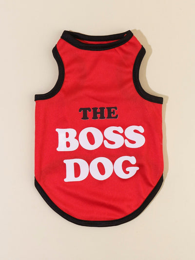 This pet tank is both adorable and comfy, making it the perfect addition to your furry friend's wardrobe. The letter graphic adds a touch of personality, while the tank design allows for freedom of movement. Made with high-quality materials, your pet will stay comfortable and stylish all day long.