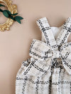 Adorable Plaid Pattern Bow Decor Pet Dress for Your Furry Friend