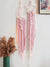 Boho Pink Moon & Star Polyester Wall Hanging Set - Home Decor
