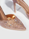 Glamorous Rhinestone Pointed Toe Stiletto Heels: Perfect for Graduations, Prom, and Night Out Adventures